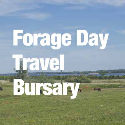 Forage Day Travel Bursary